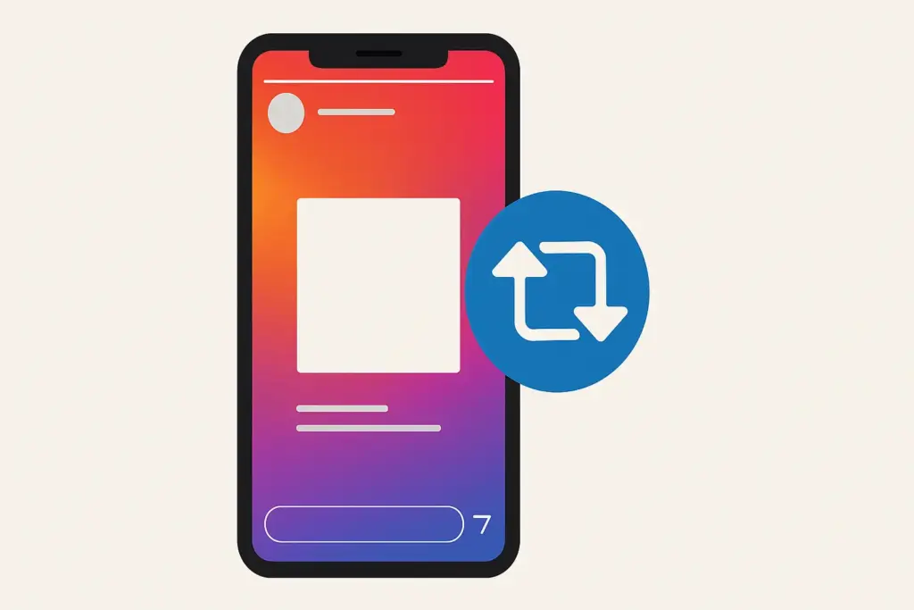 Instagram Story reposten