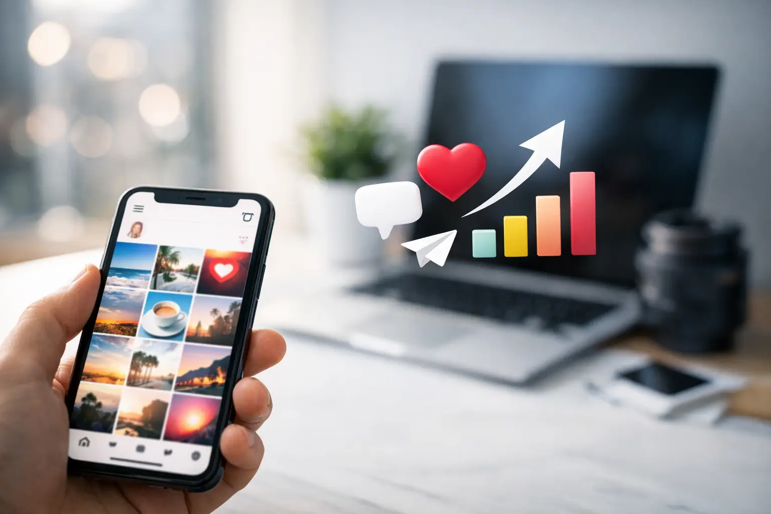 Instagram Reichweite schnell steigern