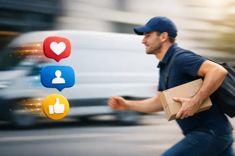 Schnelle Lieferung bei Social Boosts erklärt