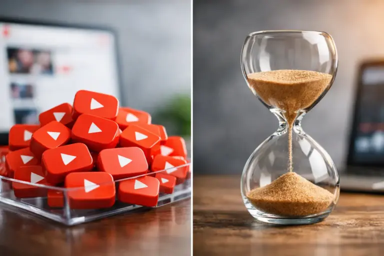 YouTube Abonnenten vs Watchtime Aufbau