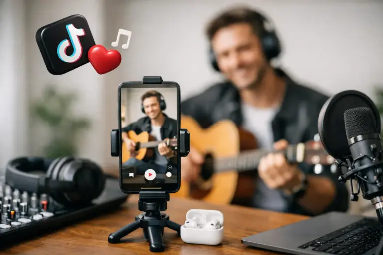 Die besten TikTok-Services für Musiker 2026