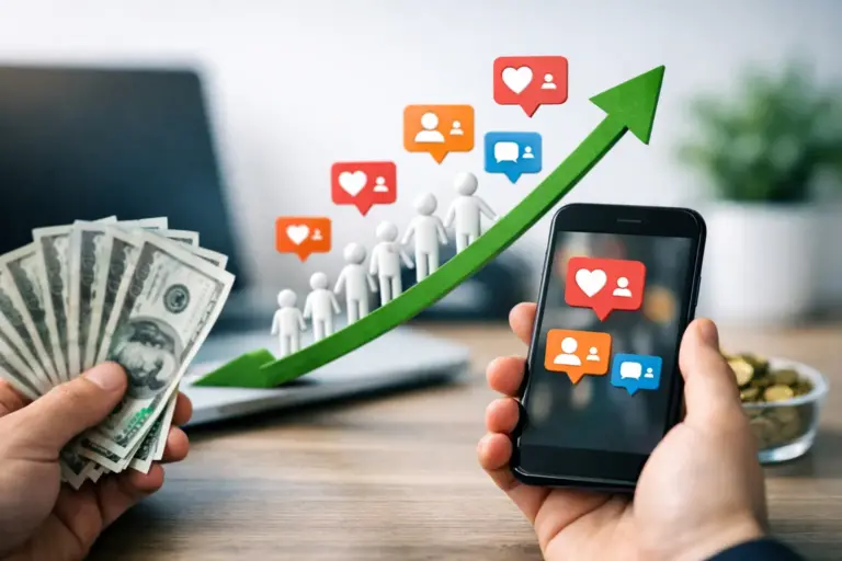 Social Media Wachstumshilfe kaufen - schnell wachsen