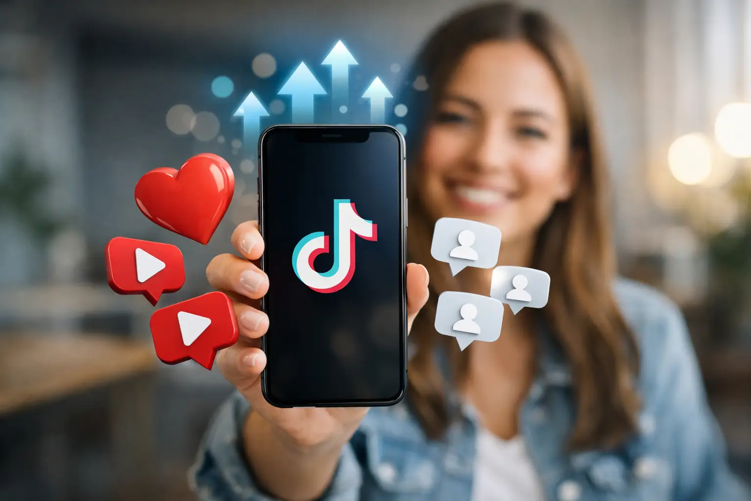 Sofort sichtbarer auf TikTok mit mehr Views