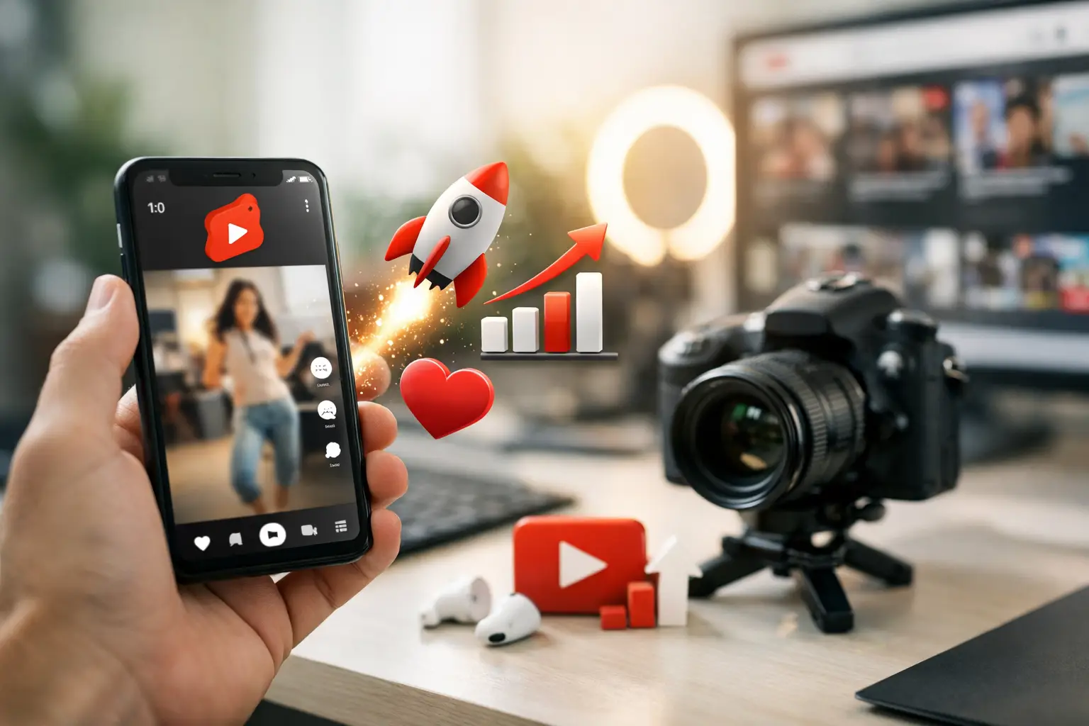 Top YouTube Shorts Boosts für mehr Reichweite