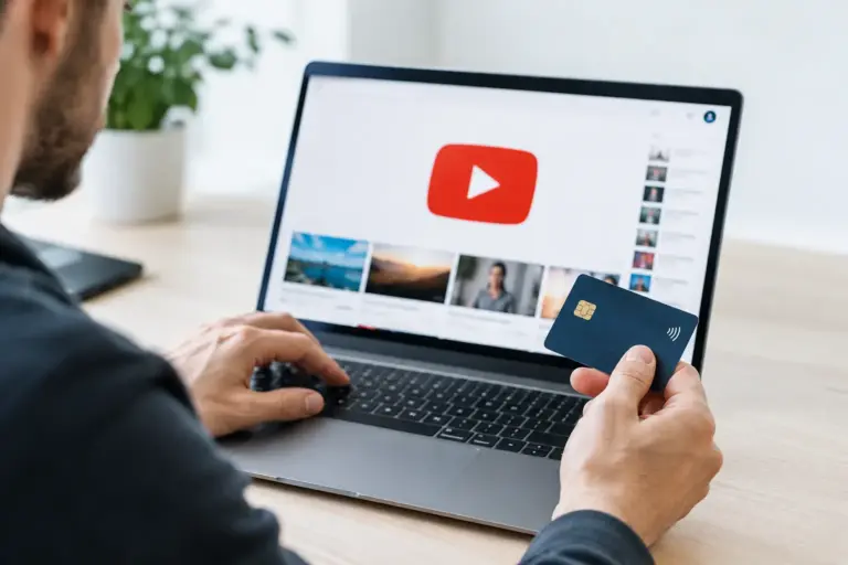 YouTube Abonnenten per Kreditkarte kaufen