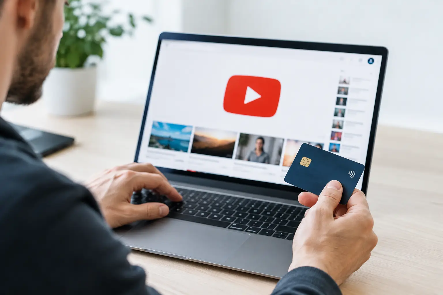 YouTube Abonnenten per Kreditkarte kaufen
